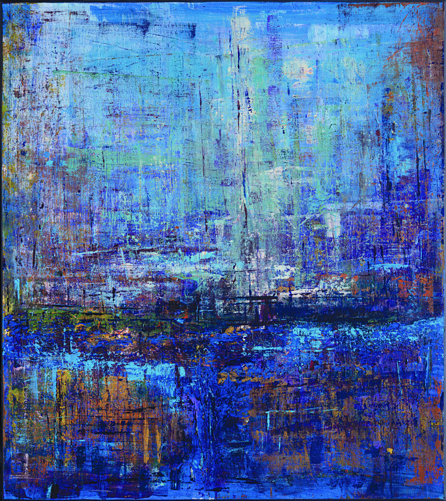 Paintfulness abstract painting Daniele Guidi