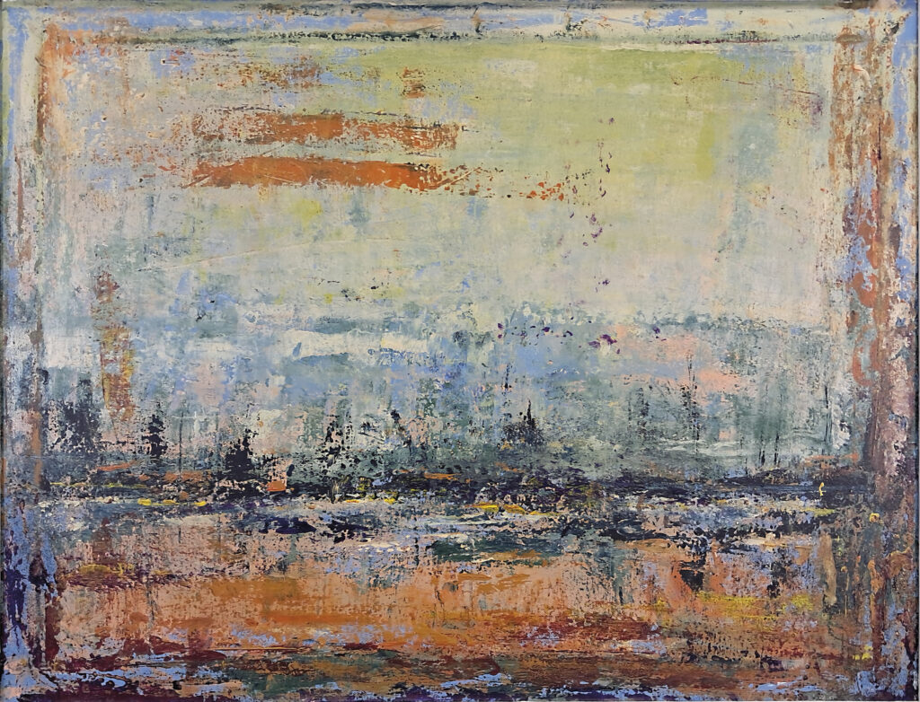 Paintfulness abstract painting Daniele Guidi Artist Made in Italy