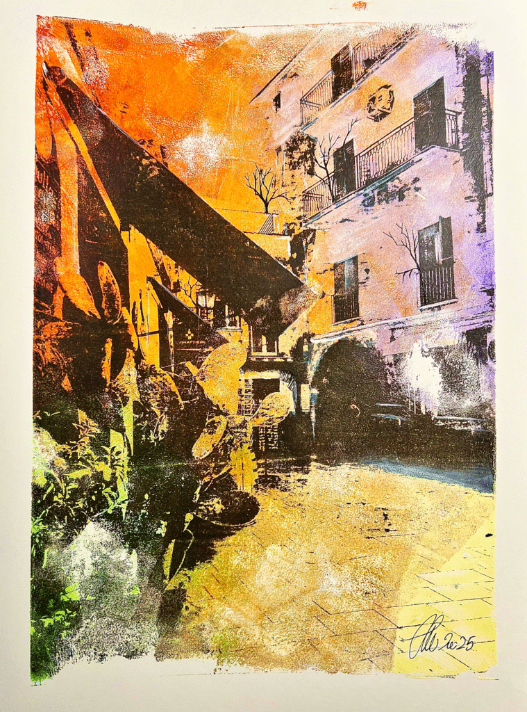 OLTRE L'ANGOLO OPERA DI MARIA LA ROSA