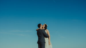 Wedding in the Blue sky