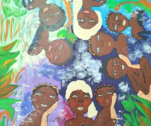 Una carezza amorevole in una notte di stelle