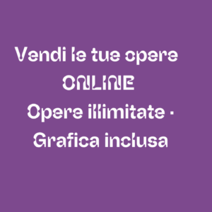 Vendi le tue opere online